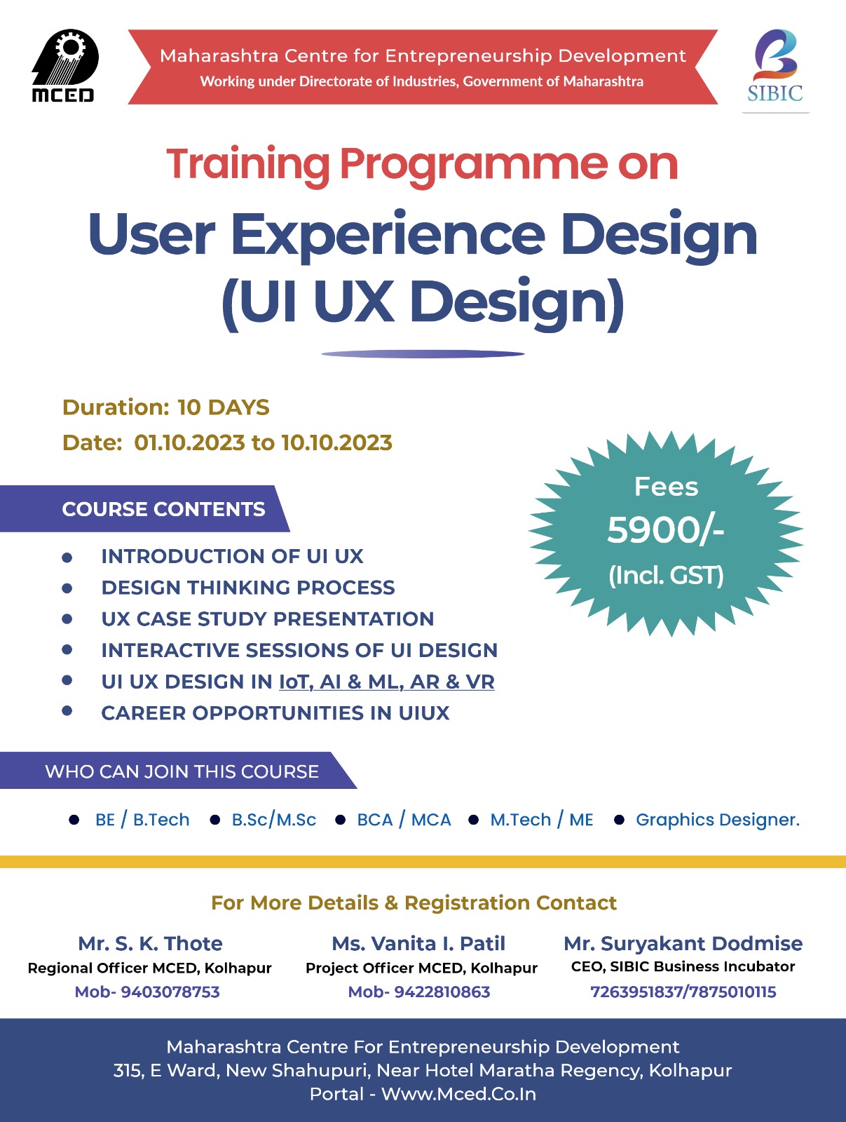User Experience Design (UX)