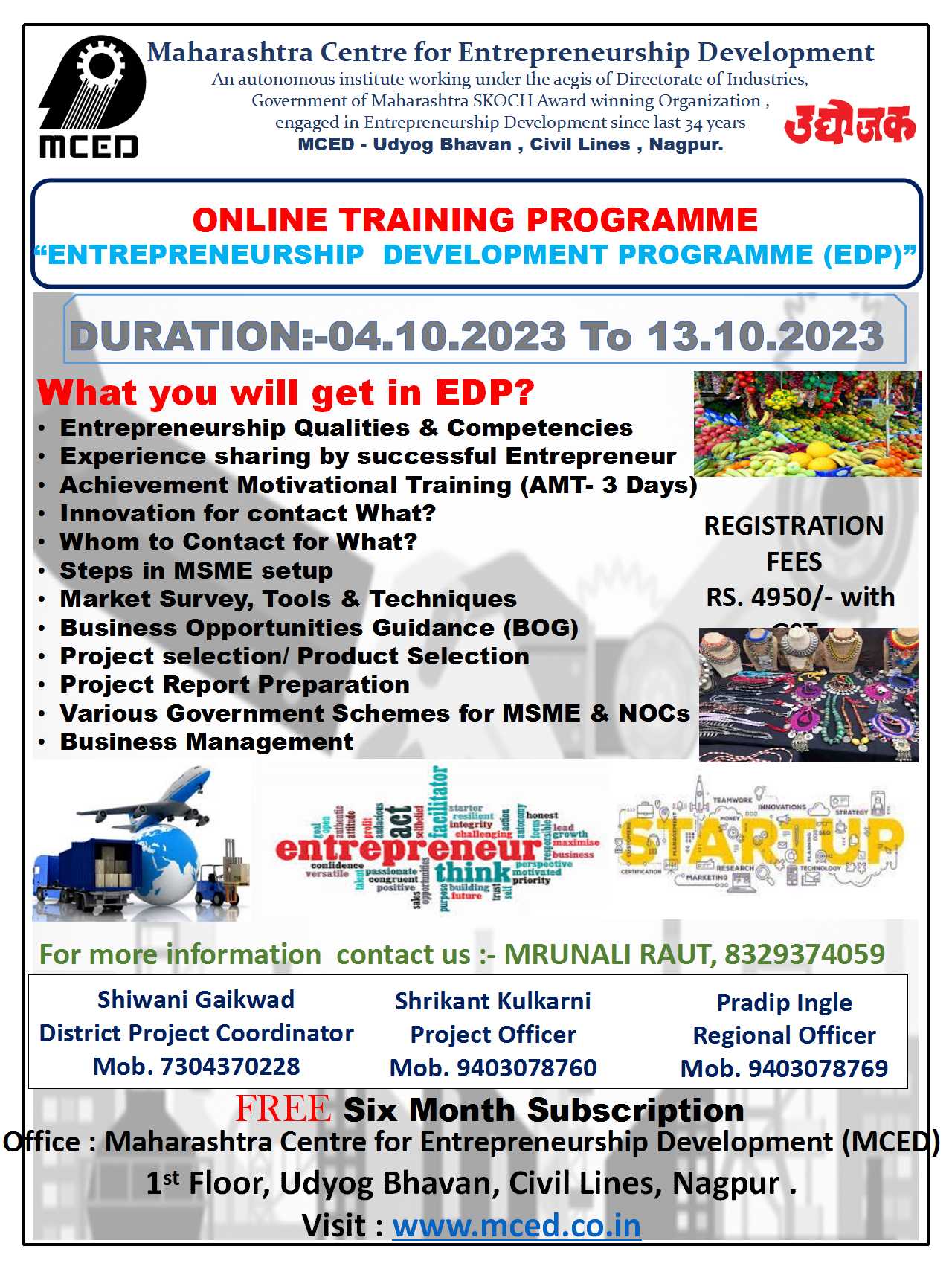 Entrepreneurship Development Programme (EDP)