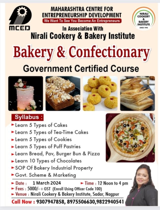 Bakery Based Entrepreneurship Development Programme