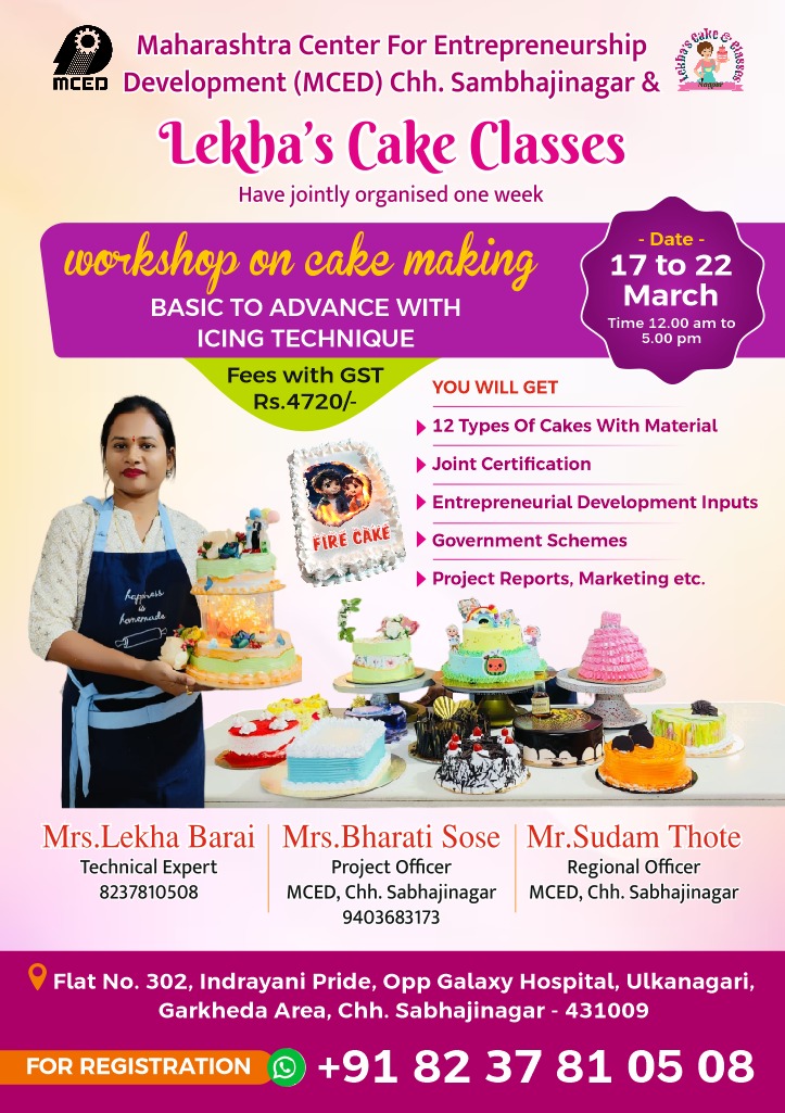 Workshop on Cake Making