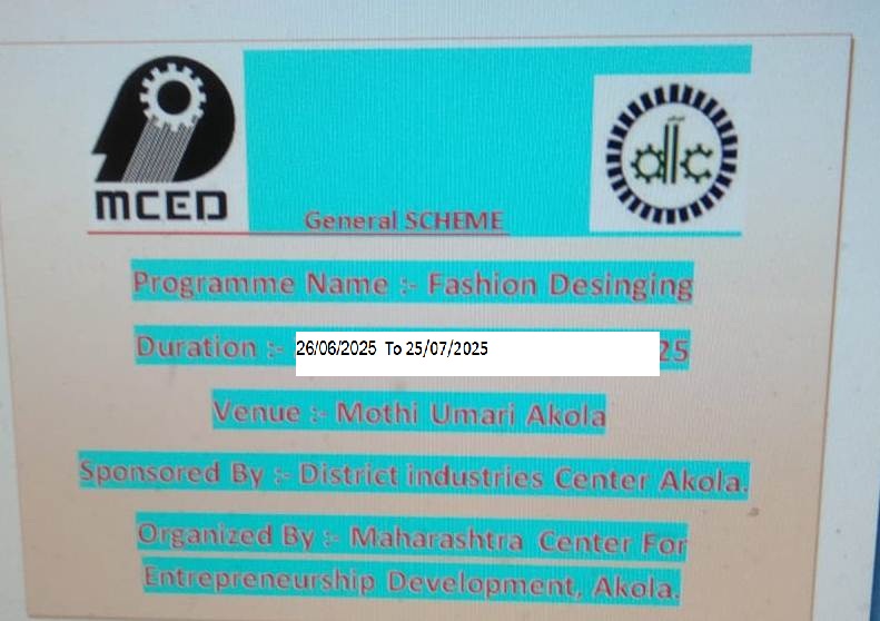 Fashion Designing (General)