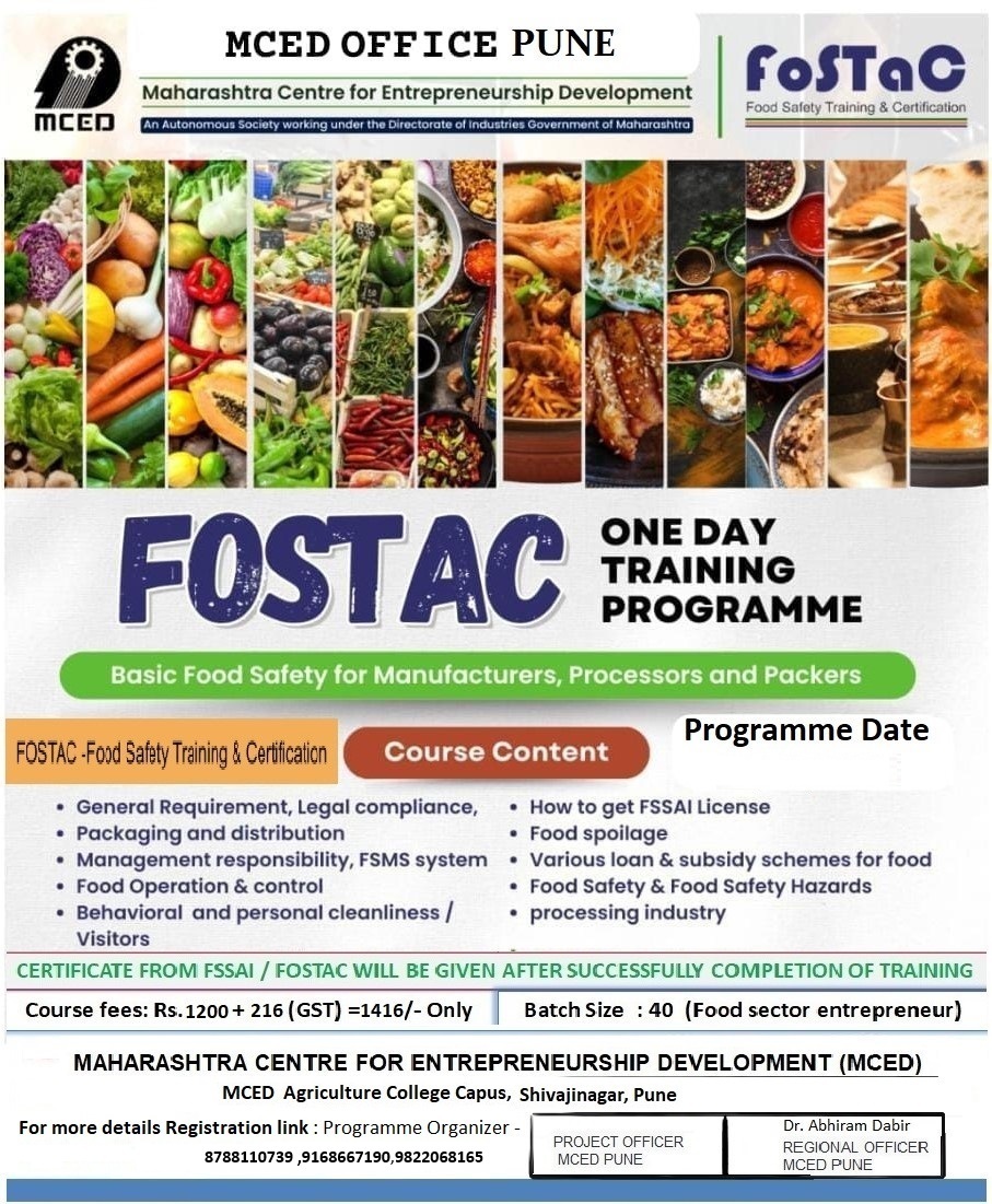 FOSTAC - Basic Food Safety Training Programme