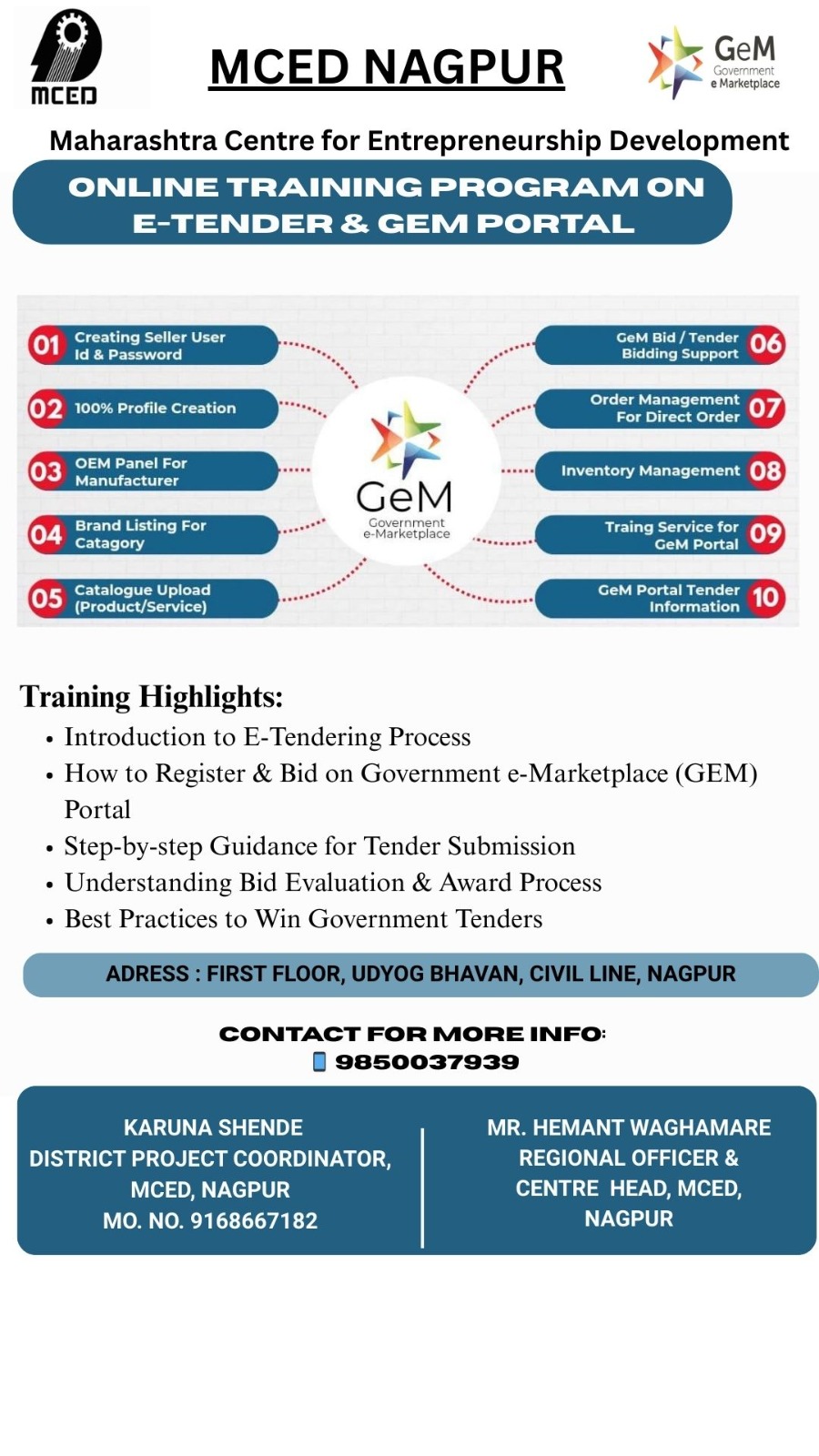 ONLINE E-TENDER, GEM PORTAL