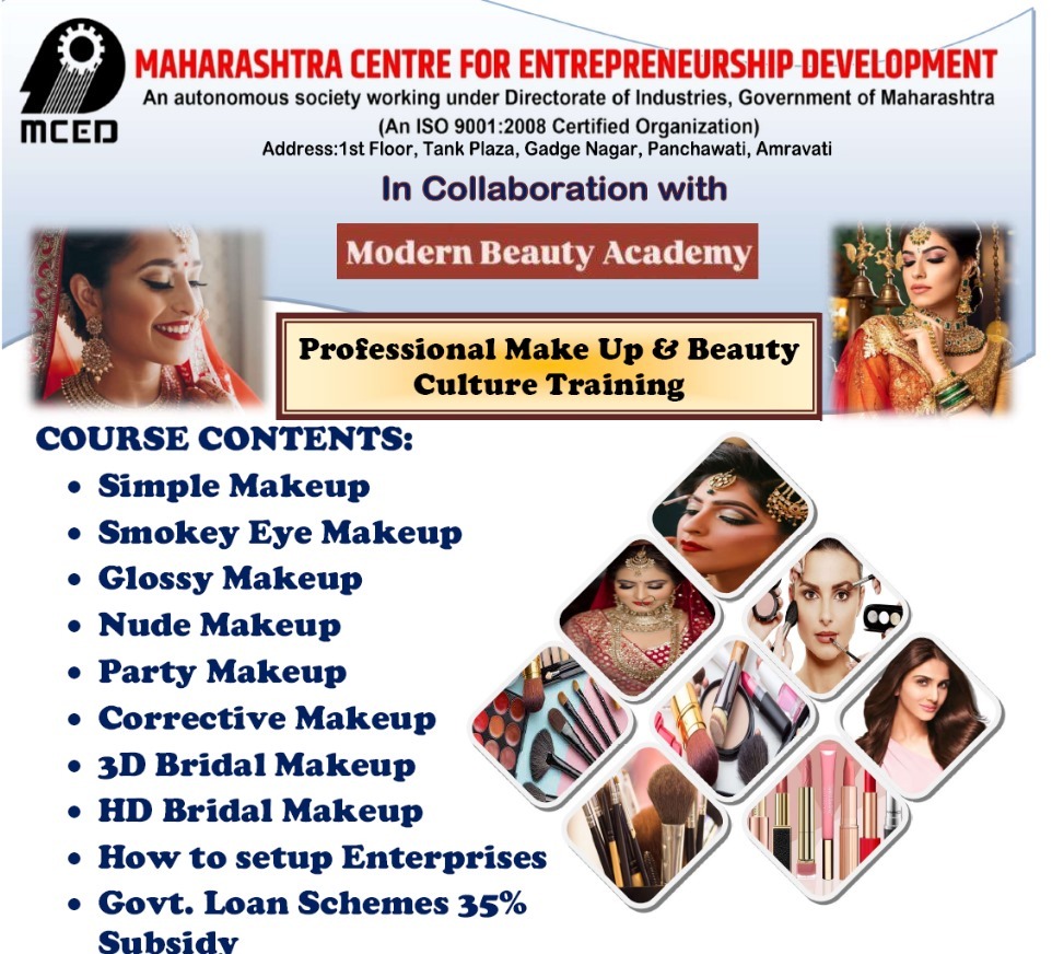 CERTIFICATE COURSE IN ADVANCE BEAUTY THERAPY IN MAKEUP