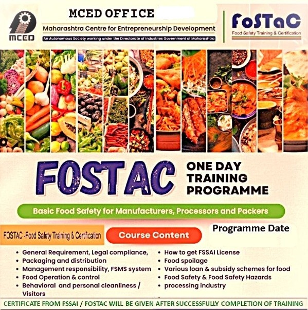 FoSTaC- Basic Catering Training Programme, Khopoli