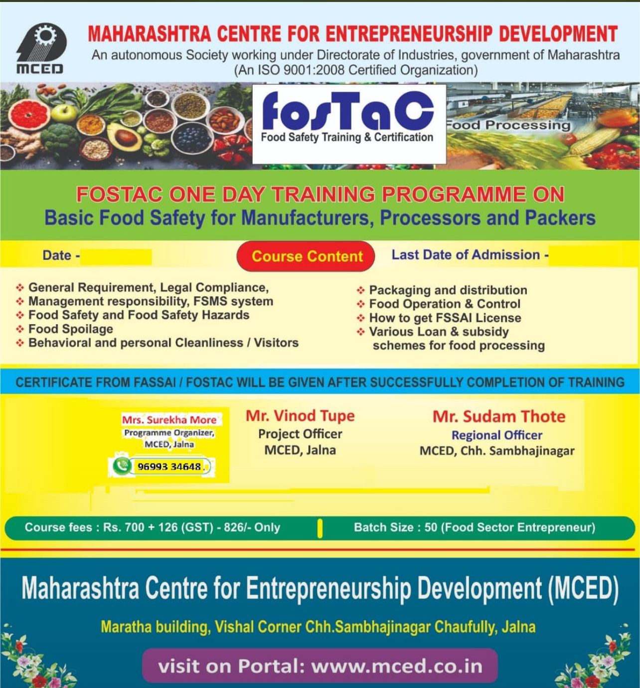 Fostac One Day Training Programme