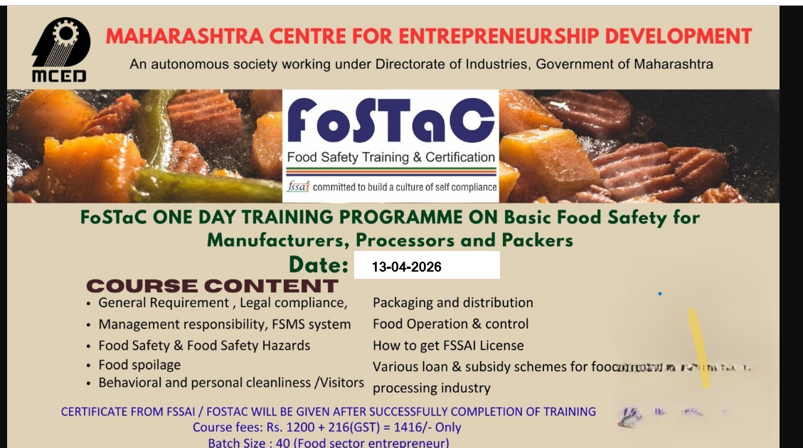 FoSTaC Basic Food Safety Training