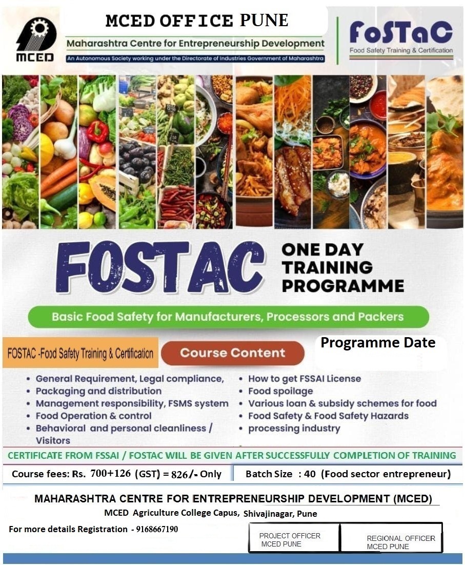 FOSTAC - Basic Food Safety Training Programme