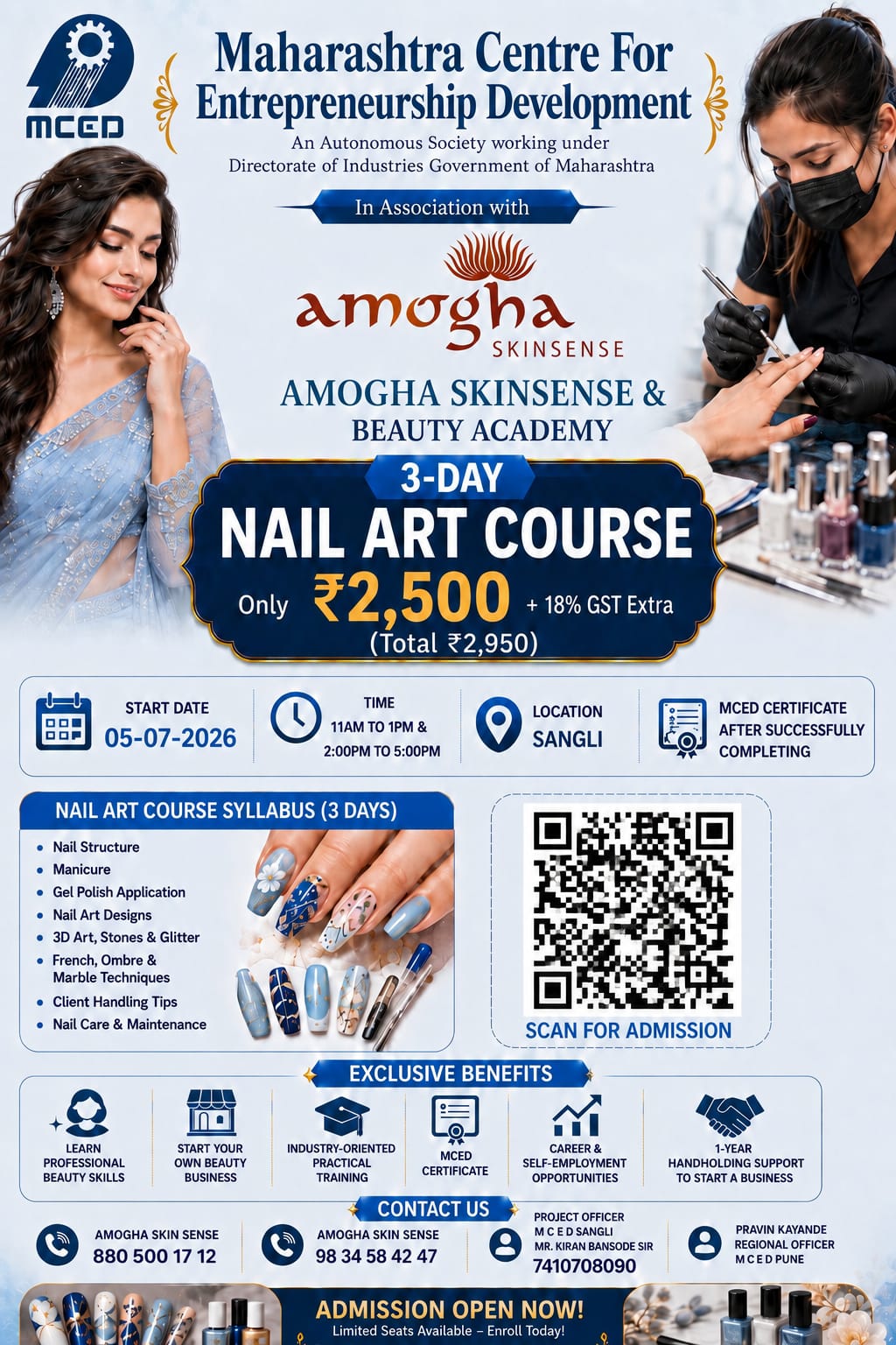 NAIL ART  BEAUTY TRAINING PROGRAMME SANGLI