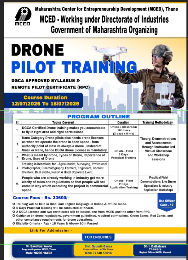 DRONE PILOTE TRAINING