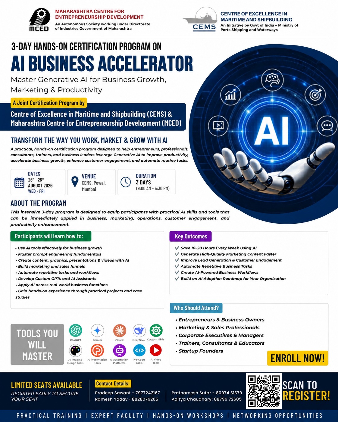AI BUSINESS ACCELERATOR  (Master Generative Al for Business Growth, Marketing & Productivity).