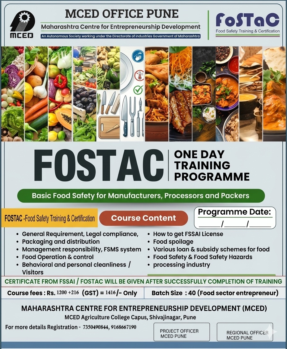 FOSTAC - Basic Food Safety Training Programme
