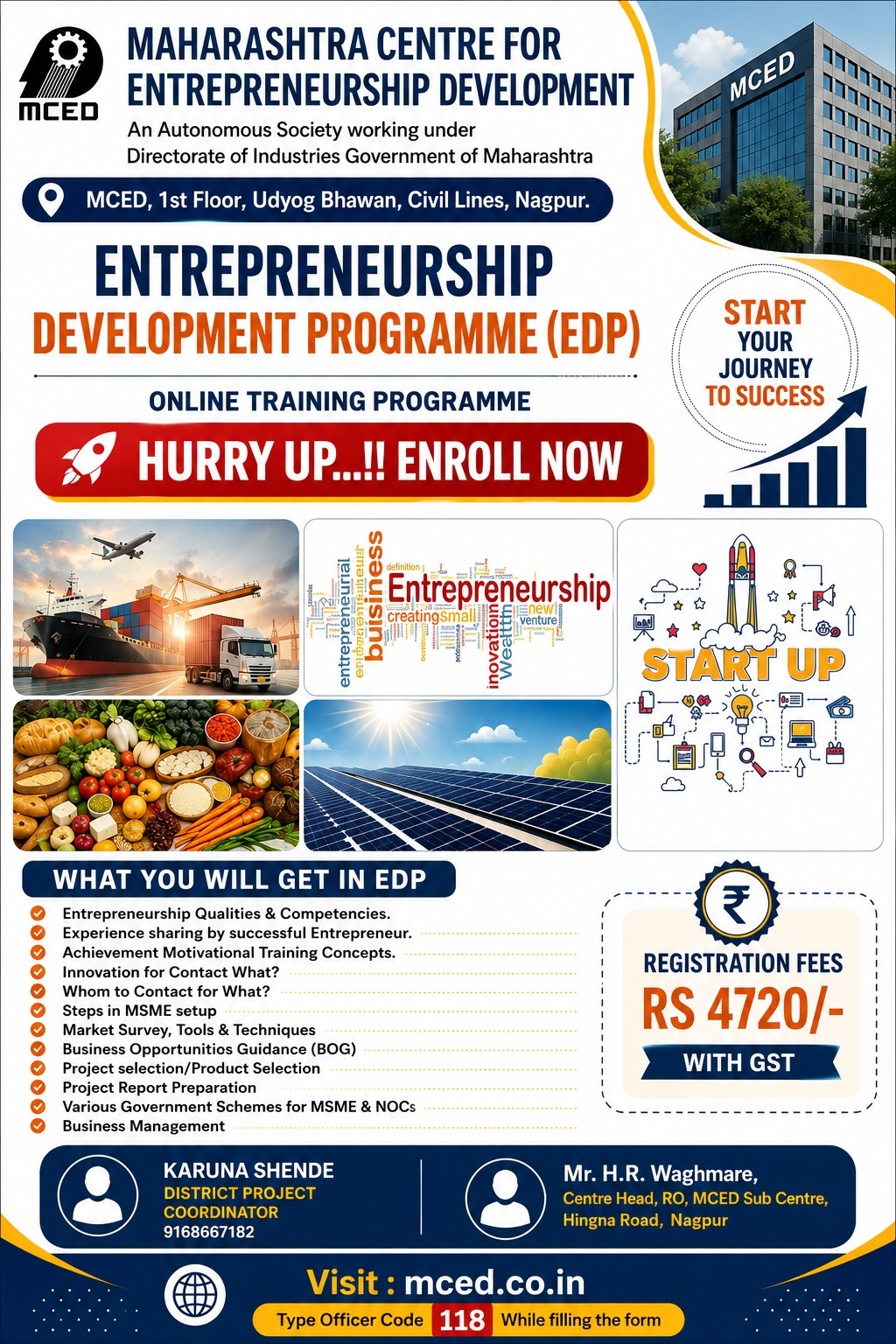 ONLINE ENTRERPENEURSHIP DEVELOPMENT PROGRAMME