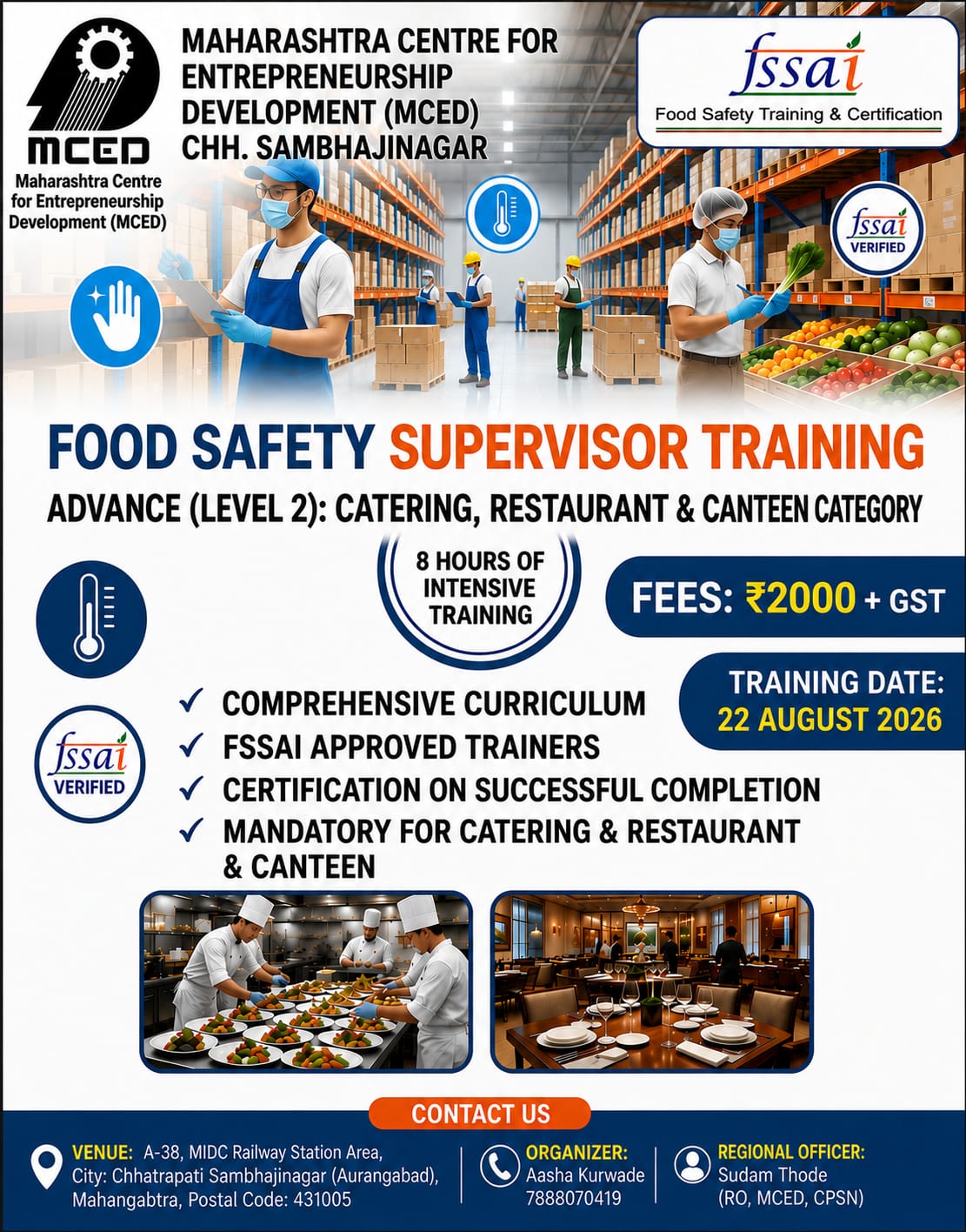 Food Safety Supervisor Training