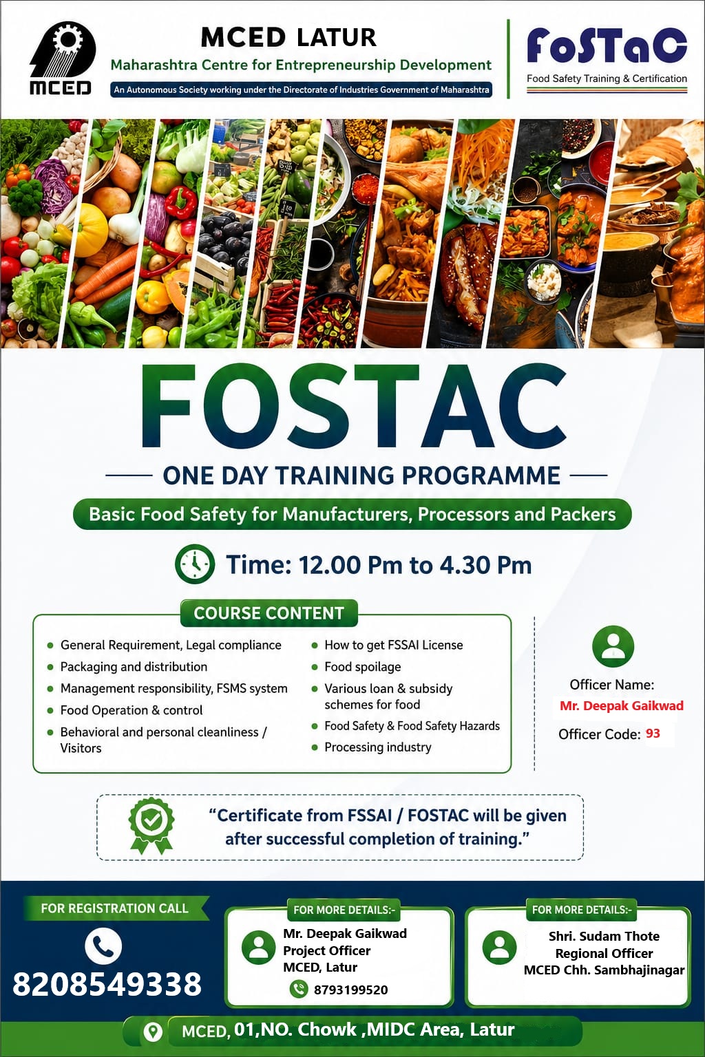 FoSTaC Training Programme