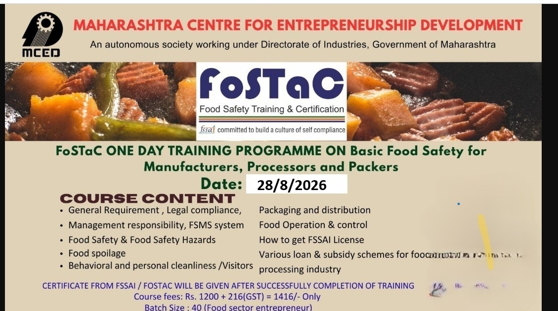 FOSTAC BASIC FOOD SAFETY TRAINING