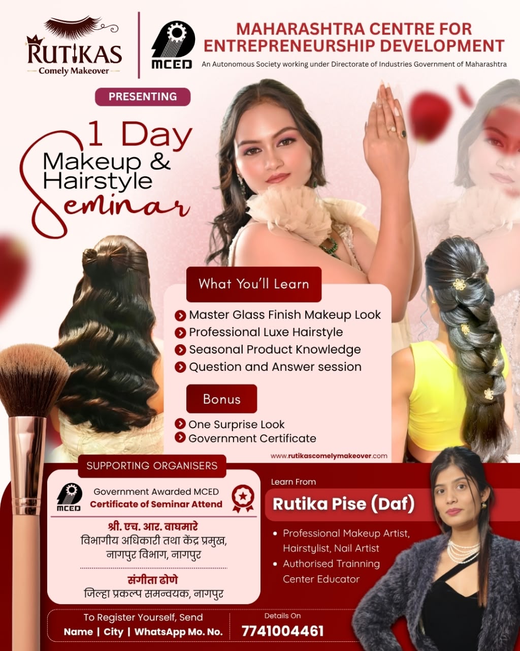 MAKEUP & HAIRSTYLE TRAINING PROGRAMME (ATC)