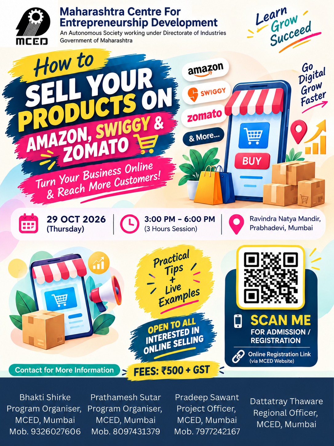 How to Sale Products on Amazon, Swiggy & Zomato