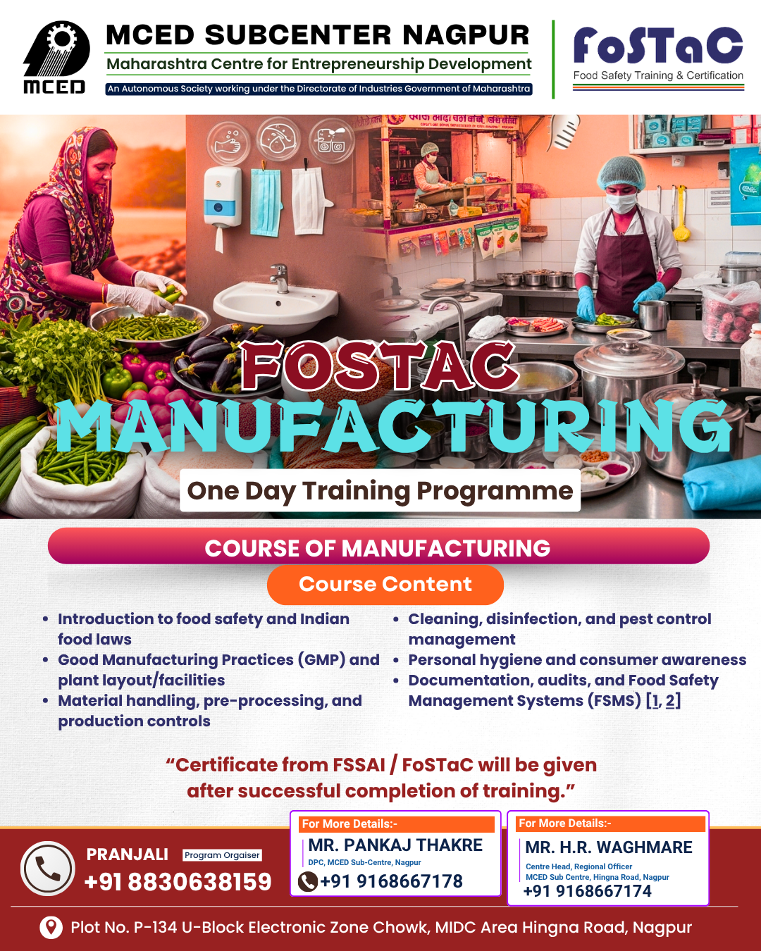 Fostac manufacturing