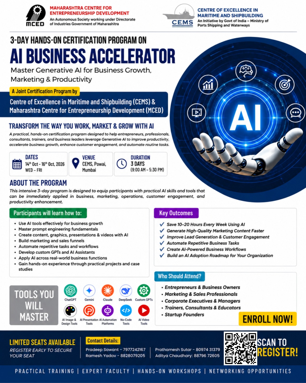 AI BUSINESS ACCELERATOR  (Master Generative Al for Business Growth, Marketing & Productivity).